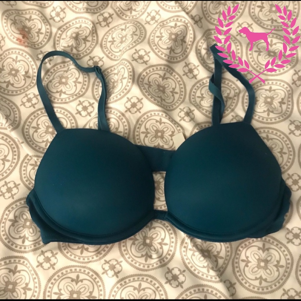 VS Pink Super Push Up Bra